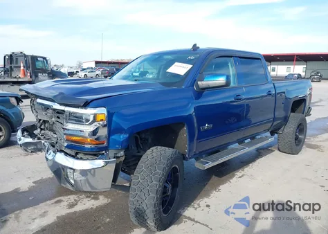 2018 Chevrolet Silverado 1500 1Lt из США, поврежденный, VIN 3GCPCREC9JG436100